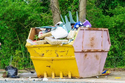 Professional team conducting office clearance in Anerley